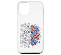 Concept de l'esprit créatif et analytique du Cerveau neurosciences Coque pour iPhone 12/12 Pro