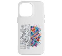 Concept de l'esprit créatif et analytique du Cerveau neurosciences Coque pour iPhone 14 Pro Max