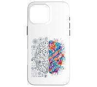 Concept de l'esprit créatif et analytique du Cerveau neurosciences Coque pour iPhone 16 Pro Max