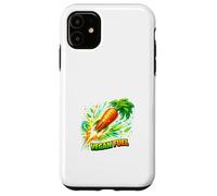 Concept de Puissance de l'usine de Carotte de Carburant végétalien Coque pour iPhone 11