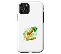 Concept de Puissance de l'usine de Carotte de Carburant végétalien Coque pour iPhone 11 Pro