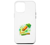 Concept de Puissance de l'usine de Carotte de Carburant végétalien Coque pour iPhone 12 Pro Max