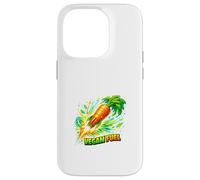 Concept de Puissance de l'usine de Carotte de Carburant végétalien Coque pour iPhone 14 Pro