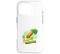 Concept de Puissance de l'usine de Carotte de Carburant végétalien Coque pour iPhone 16 Pro