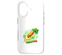 Concept de Puissance de l'usine de Carotte de Carburant végétalien Coque pour iPhone 17