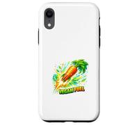 Concept de Puissance de l'usine de Carotte de Carburant végétalien Coque pour iPhone XR