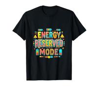 Concept de Recharge introverti en Mode réservé à l'énergie T-Shirt