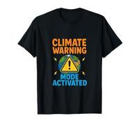 Concept d'illustration de la planète Alerte Climatique T-Shirt