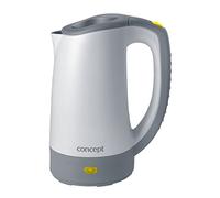 CONCEPT électroménager RK7010 BOUILLOIRE DE VOYAG, 0,4 LITRE + 2 TASSES, 110 - 240 V, PLASTIQUE, TENSION VARIABLE