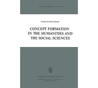 Concept Formation In The Humanities And The Social Sciences
