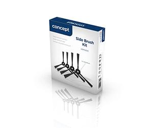 CONCEPT Hausgeräte VRP0010 Lot de 4 brosses latérales pour aspirateur Robot Concept VR3520/VR2110/VR3110/VR3120/VR3210/VR3205/VR2020/VR3105