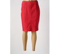 concept k jupes femme de couleur rouge