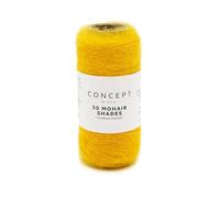 Concept Katia SuperKid Mohair 20 g - Couleur : 46 - Jaune - Un fil premium dans 50 couleurs fantastiques