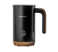 Concept Nordic NM4101 Mousseur à lait 500W 3 modes 2 fouets interchangeables Acier inoxydable noir