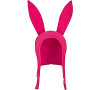 Concept One Bob's Burgers Louise Cosplay Bunny Oreilles Souples Bonnet Polaire, Rose, Taille Unique Mixte