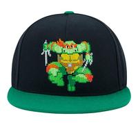 Concept One Casquette Tortues Ninja TMNT pour adulte avec bord plat, noir, taille unique