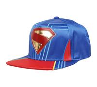 Concept One DC Comics Superman Baseball Cap, Adult Snapback Hat with Flat Brim Casquette, Bleu, Taille Unique Mixte