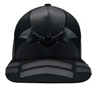 Concept One Casquette de Baseball Batman Dad avec Bord Plat, Noir, Taille Unique Mixte