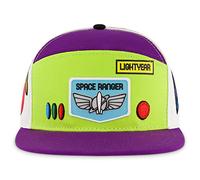 Concept One Disney Pixar Toy Story 4 Baseballkappe, Buzz Lightyear Erwachsene Snapback Hut mit Flacher Krempe Casquette, Multicolore, Taille Unique Mixte