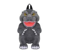 Concept One Godzilla Mini sac à dos en peluche pour homme et femme, bretelles réglables, gris, 35,6 cm, gris, One Size, Godzilla Mini sac à dos en peluche pour homme et femme, bretelles réglables