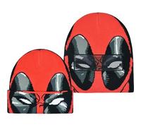 Concept One Marvel Deadpool Bonnet roulé Rouge/Noir Taille Unique