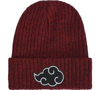 Concept One Naruto Bonnet d'hiver en Tricot Akatsuki Cloud avec Manchette, Multicolore, Taille Unique