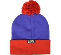 Concept One South Park Stan Marsh Cosplay Bonnet tricoté en Acrylique avec Manchette et Pompon Violet Rouge Taille Unique, Violet, Rouge, Taille Unique