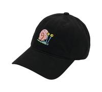 Concept One Spongebob Squarepants Dad Hat, Gary The Snail Adjustable Baseball Cap with Curved Brim Casquette, Noir, Taille Unique Mixte