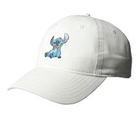 Concept One Stitch Dad Hat, Adjustable Cotton Baseball Cap with Curved Brim Casquette, Blanc, Taille Unique Mixte