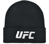 Concept One UFC Beanie Hat, Cuffed Winter Knit Cap with Logo Bonnet, Noir, Taille Unique Mixte