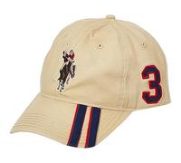 Concept One US Polo Assn Casquette de Baseball réglable pour Homme Motif Rayures diagonales, Kaki, Taille Unique