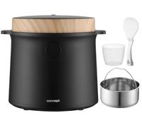 Concept RE4040 Cuiseur à riz numérique 2 l Noir Décor bois