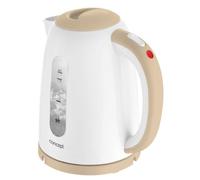 Concept RK2331 bouilloire 1,7 L 2200 W Beige et Blanc