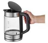 Concept RK4067 bouilloire 1,7 L 2200 W Noir, Transparent