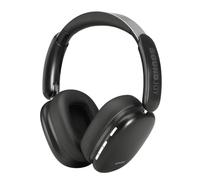 Concept SoundJoy HS4060/HS4061 Écouteurs sans Fil Bluetooth 5.4 avec ANC jusqu'à 33 DB 70 h d'autonomie Recharge Rapide USB-C Mode Transparent ENC Microphone étui AUX 3,5 mm (Noir)