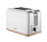Concept TE2015 Grille-pain électrique 930W, 7 degrés de brunissement, blanc
