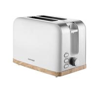 Concept TE2015 Grille-pain électrique 930W, 7 degrés de brunissement, blanc