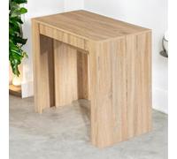 CONCEPT USINE | BELLI - Table Console Extensible en Bois | 2,35 m | Design Moderne | 8 Places avec Extension | Bois Résistant | 75x90x47 cm | Montage Rapide | Parfait pour Salon, Salle à Manger