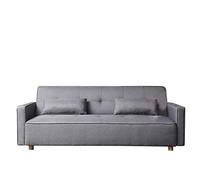 CONCEPT USINE Canapé Scandinave COPENHAGUE 3 Places Gris 213 cm