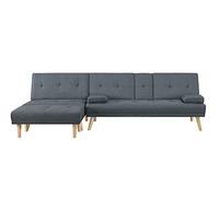 Concept Usine Canapé Stockholm – Scandinave convertible modulable 5 places tissu gris
