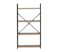 CONCEPT USINE | Etagère TYDA Panneaux de Particules Marron | 58 cm | Qualité Premium | Design Épuré & Fonctionnel | Mobilier Contemporain Durable | Confort & Durabilité au Quotidien