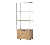 CONCEPT USINE | Etagère TYDIE Panneaux de Particules Marron | 68 cm | 2 Pièces | Qualité Premium | Design Épuré & Fonctionnel | Mobilier Contemporain Durable | Confort