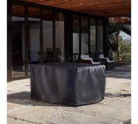 Housse De Protection Salon De Jardin 119x119x70cm - Miami, Monaco, Sunset (4c & 4c4f) Noir