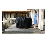 Housse De Protection Salon De Jardin 200x140x105cm - Brescia (6/8/10/12 Pl) Noir