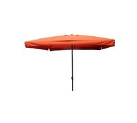 Concept Usine Parasol Palerme droit carré 2,95 x 2,95 m Terracotta marron