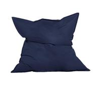 CONCEPT USINE | Pouf d'Extérieur XXL Rectangulaire Moku Bleu 180 x 140 cm | Confort Moelleux avec Mousse Recyclée | Tissu Résistant à l’Eau | Idéal Jardin, Terrasse, Piscine, Détente à Deux
