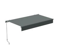 Concept Usine - Store banne manuel Pisa 3 x 2 m - Toile polyester hydrofuge, manivelle