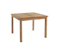 Concept Usine – Table de jardin Karra – Carrée Teck Marron