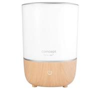 Concept Hausgeräte ZV1200 Perfect Air Humidificateur d'air 4 litres 3 niveaux d'intensité de la vapeur Convient pour les pièces jusqu'à 30 m² (blanc)
