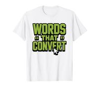 Concepteur Redacteur des Mots Qui Vendent T-Shirt